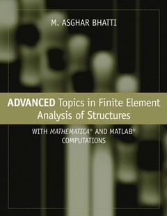 Cover of the book Advanced Topics in Finite Element Analysis of Structures