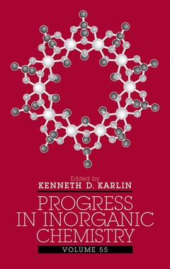 Couverture de l’ouvrage Progress in Inorganic Chemistry, Volume 55