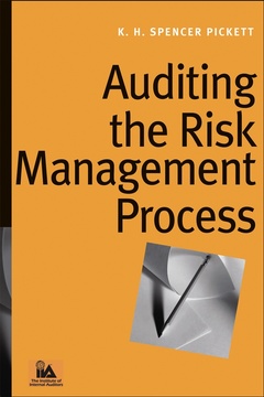 Couverture de l’ouvrage Auditing the Risk Management Process