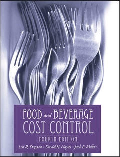 Couverture de l’ouvrage Food & beverage cost control with CD-ROM