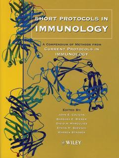 Couverture de l’ouvrage Short protocols in immunology