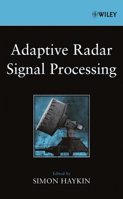 Couverture de l’ouvrage Adaptive Radar Signal Processing