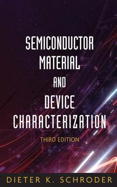 Couverture de l’ouvrage Semiconductor Material and Device Characterization