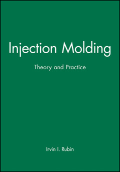 Couverture de l’ouvrage Injection Molding