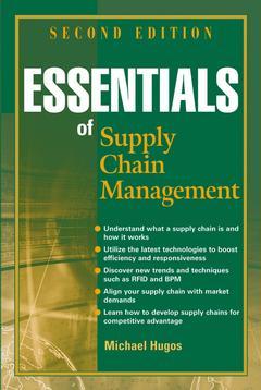 Cover of the book Essentials of Supply Chain Management