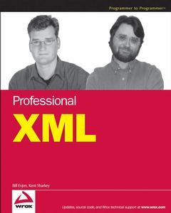 Couverture de l’ouvrage Professional XML