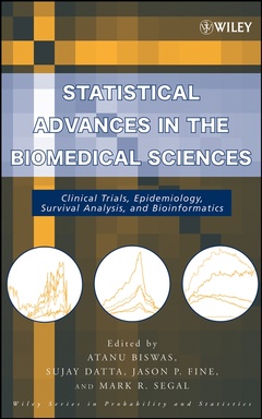 Couverture de l’ouvrage Statistical Advances in the Biomedical Sciences
