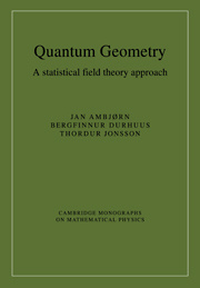 Couverture de l’ouvrage Quantum Geometry