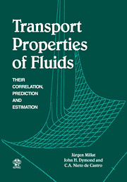 Couverture de l’ouvrage Transport Properties of Fluids