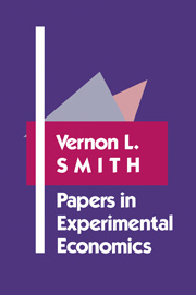 Couverture de l’ouvrage Papers in Experimental Economics