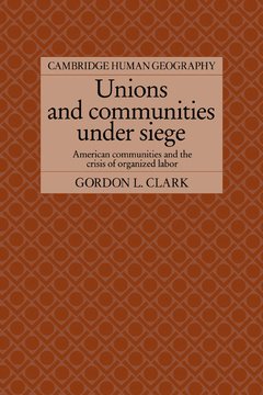 Couverture de l’ouvrage Unions and Communities under Siege
