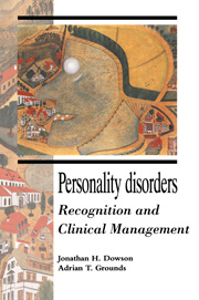 Couverture de l’ouvrage Personality Disorders