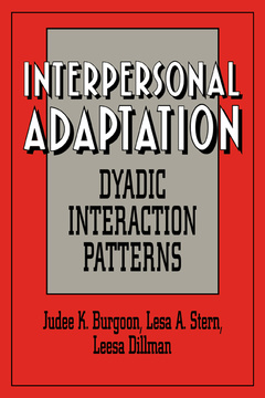 Cover of the book Interpersonal Adaptation