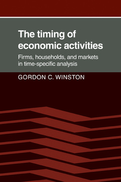 Couverture de l’ouvrage The Timing of Economic Activities