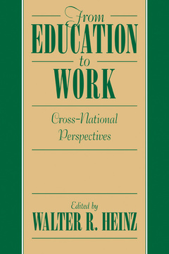 Cover of the book From Education to Work