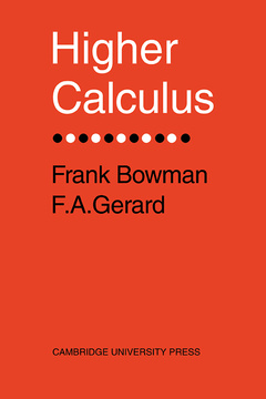 Couverture de l’ouvrage Higher Calculus