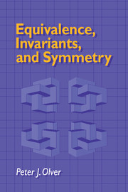 Couverture de l’ouvrage Equivalence, Invariants and Symmetry
