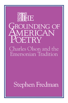 Couverture de l’ouvrage The Grounding of American Poetry