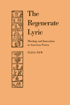 Cover of the book The Regenerate Lyric