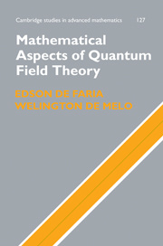 Couverture de l’ouvrage Mathematical Aspects of Quantum Field Theory