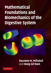 Couverture de l’ouvrage Mathematical Foundations and Biomechanics of the Digestive System