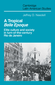 Cover of the book A Tropical Belle Epoque