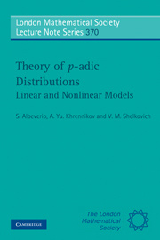 Couverture de l’ouvrage Theory of p-adic Distributions