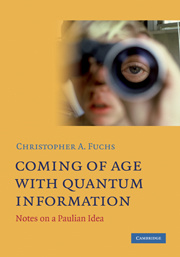 Cover of the book Coming of Age With Quantum Information