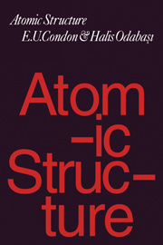 Couverture de l’ouvrage Atomic structure (Paper)