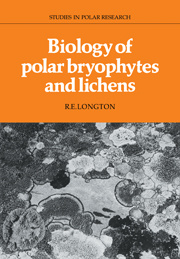 Cover of the book Biology of Polar Bryophytes and Lichens