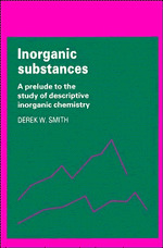 Cover of the book Inorganic substances : a prelude to the study of descriptive inorganic chemistry (Paper)