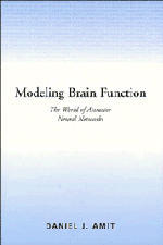 Couverture de l’ouvrage Modeling brain function - the world of attractor neural networks - paper