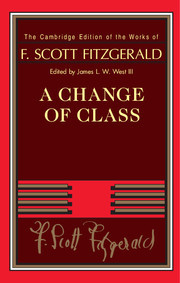 Couverture de l’ouvrage A Change of Class