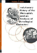 Couverture de l’ouvrage Evolutionary History of the Marsupials and an Analysis of Osteological Characters