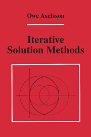 Couverture de l’ouvrage Iterative Solution Methods (Paper)