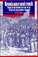 Couverture de l’ouvrage Renaissance and Revolt
