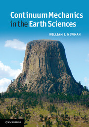 Couverture de l’ouvrage Continuum Mechanics in the Earth Sciences