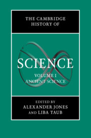 Couverture de l’ouvrage The Cambridge History of Science: Volume 1, Ancient Science
