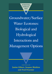 Couverture de l’ouvrage Groundwater/Surface Water Ecotones