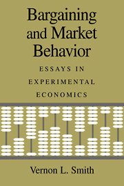 Couverture de l’ouvrage Bargaining and Market Behavior