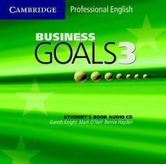 Couverture de l’ouvrage Business goals 3 audio cd