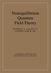 Couverture de l’ouvrage Nonequilibrium Quantum Field Theory
