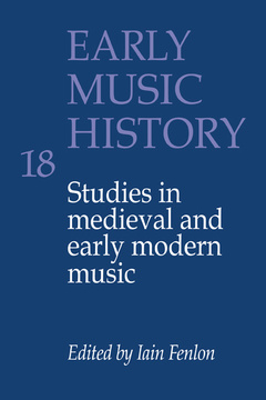 Cover of the book Early Music History: Volume 18