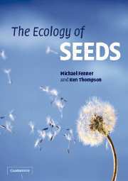 Couverture de l’ouvrage The Ecology of Seeds