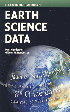 Couverture de l’ouvrage The Cambridge Handbook of Earth Science Data