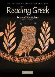 Couverture de l’ouvrage Reading Greek