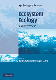 Couverture de l’ouvrage Ecosystem Ecology