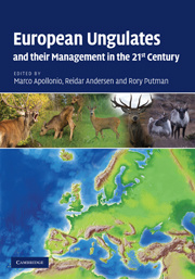 Couverture de l’ouvrage European Ungulates and their Management in the 21st Century