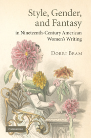 Couverture de l’ouvrage Style, Gender, and Fantasy in Nineteenth-Century American Women's Writing