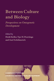 Couverture de l’ouvrage Between Culture and Biology